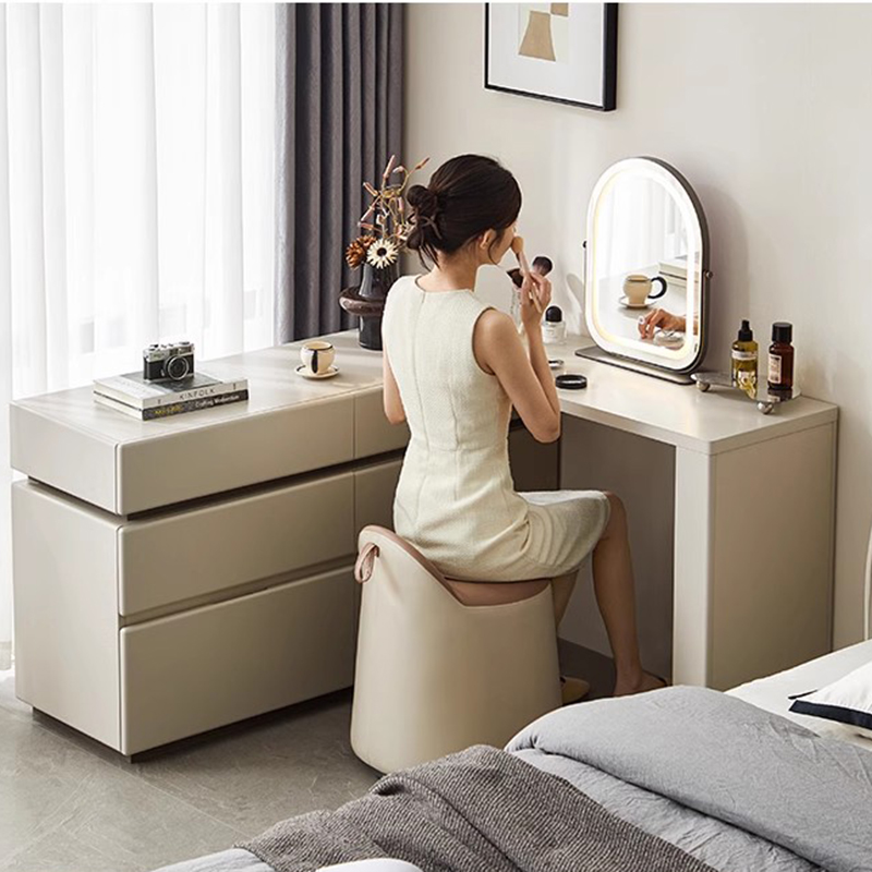 Storage Desk Vanity Table Mirr - Beauty Without Makeup 评论和价格