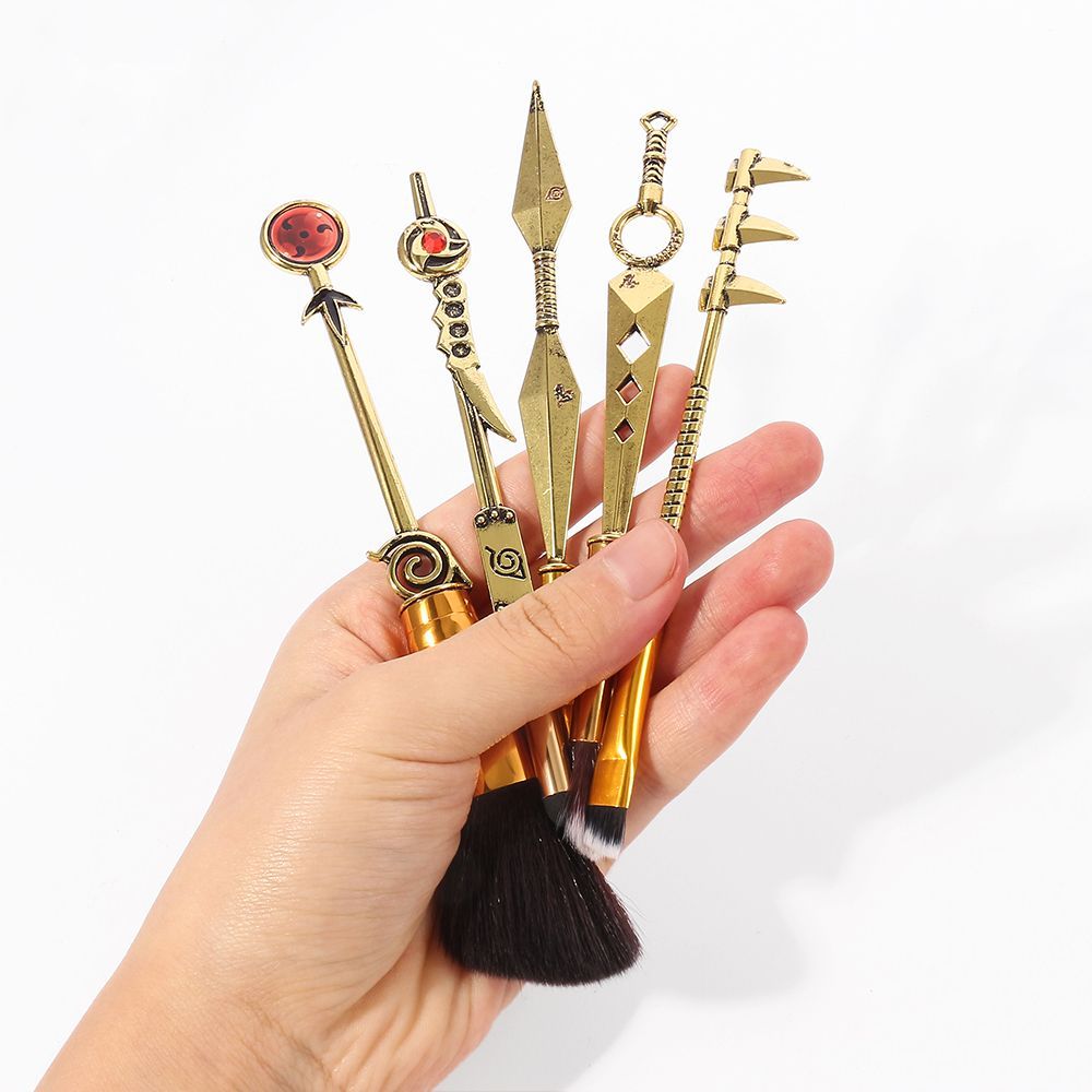 Naruto Anime Makeup Brush 5-Pi - Beauty No Makeup 评论和价格